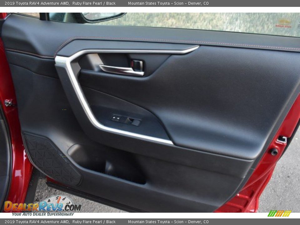 2019 Toyota RAV4 Adventure AWD Ruby Flare Pearl / Black Photo #21