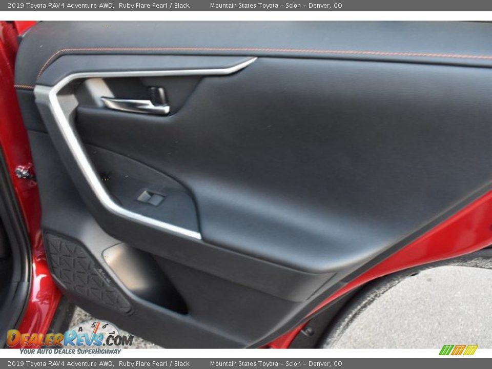 2019 Toyota RAV4 Adventure AWD Ruby Flare Pearl / Black Photo #22