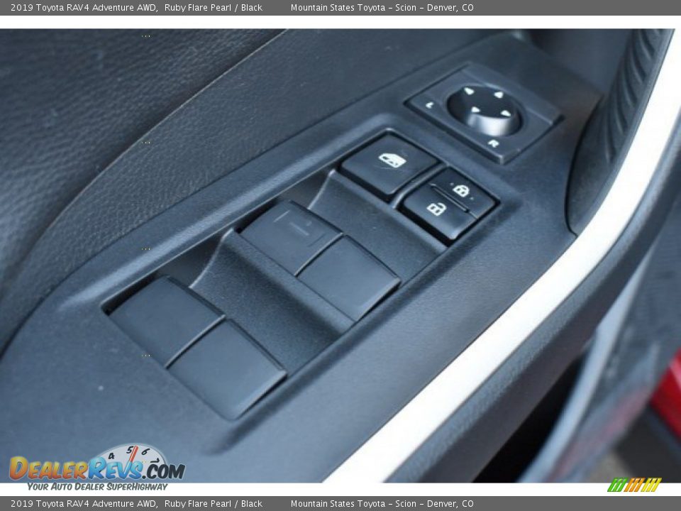 2019 Toyota RAV4 Adventure AWD Ruby Flare Pearl / Black Photo #23