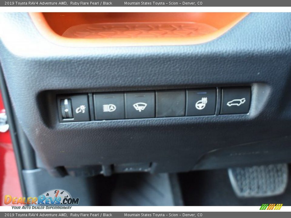 2019 Toyota RAV4 Adventure AWD Ruby Flare Pearl / Black Photo #24