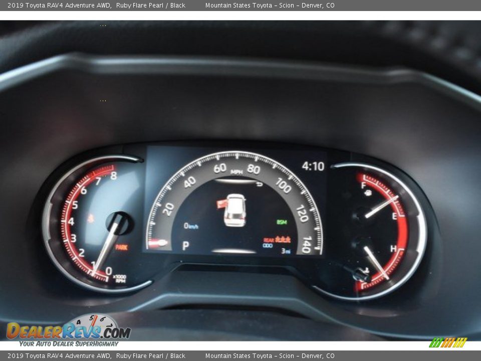 2019 Toyota RAV4 Adventure AWD Ruby Flare Pearl / Black Photo #27