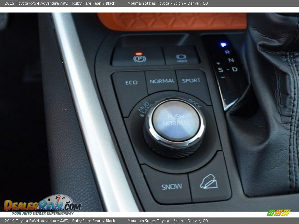 2019 Toyota RAV4 Adventure AWD Ruby Flare Pearl / Black Photo #29