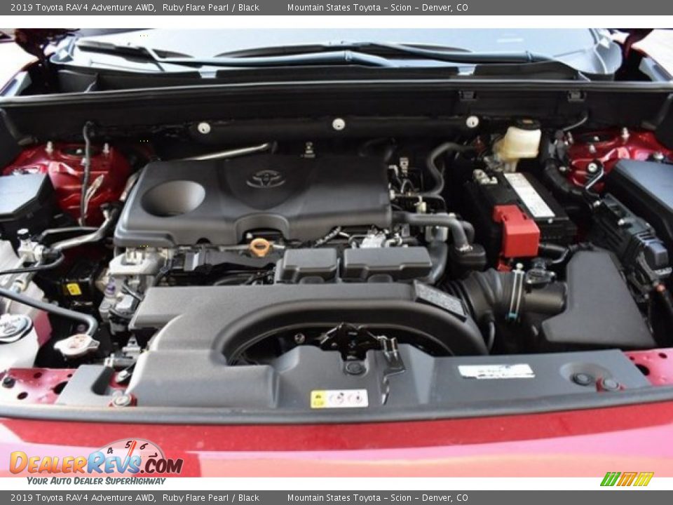 2019 Toyota RAV4 Adventure AWD Ruby Flare Pearl / Black Photo #31