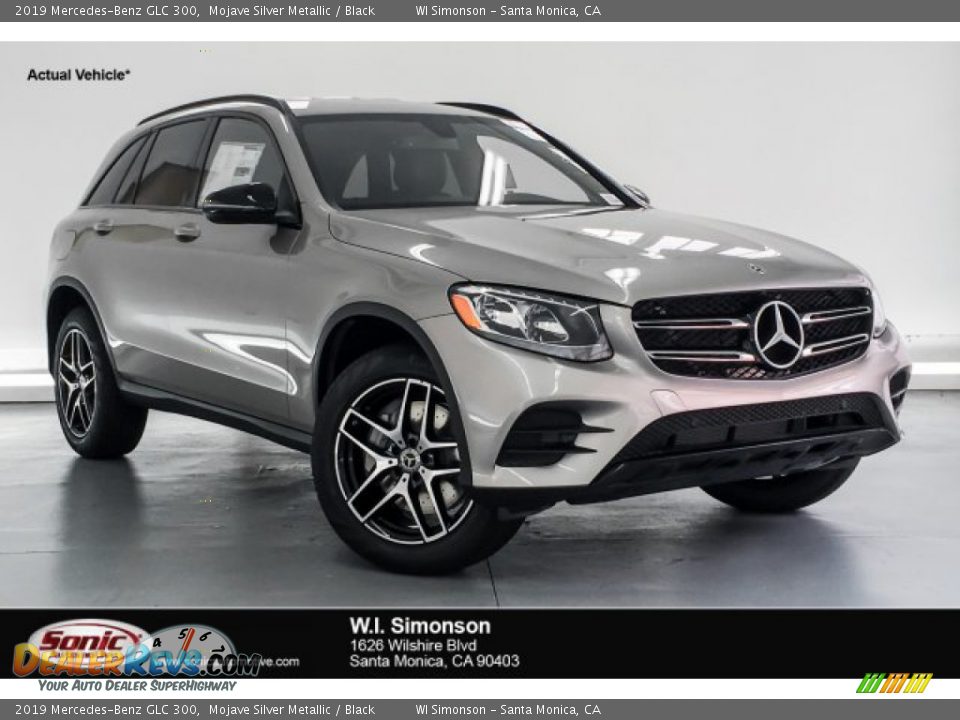 2019 Mercedes-Benz GLC 300 Mojave Silver Metallic / Black Photo #1