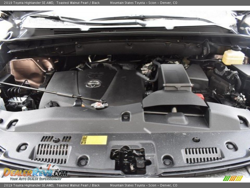 2019 Toyota Highlander SE AWD Toasted Walnut Pearl / Black Photo #34