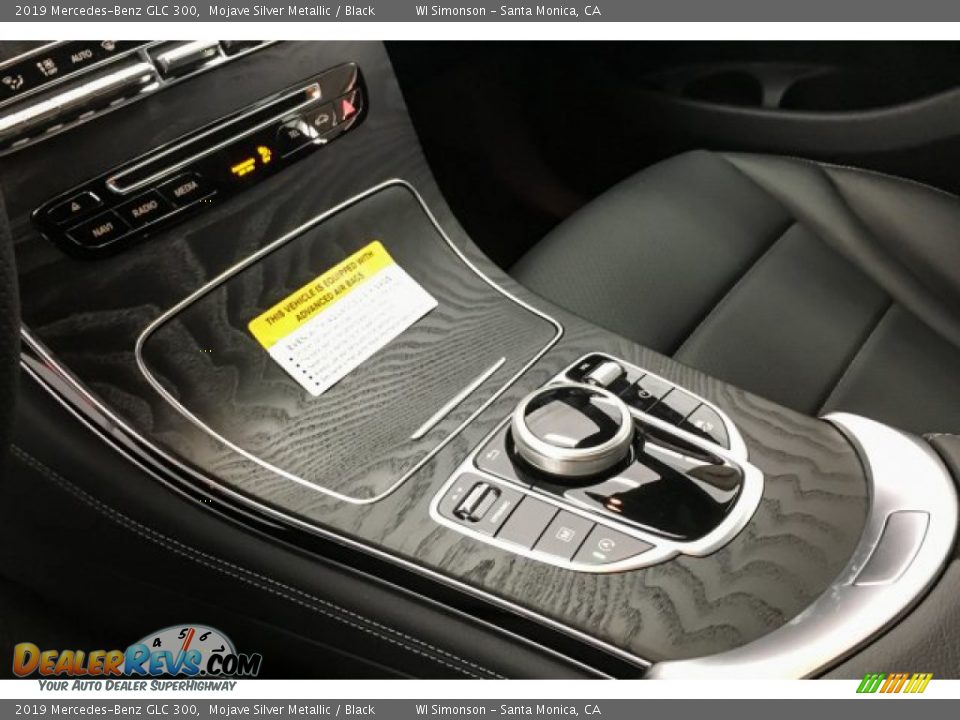 2019 Mercedes-Benz GLC 300 Mojave Silver Metallic / Black Photo #7