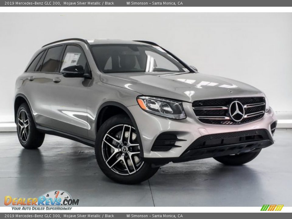 2019 Mercedes-Benz GLC 300 Mojave Silver Metallic / Black Photo #12