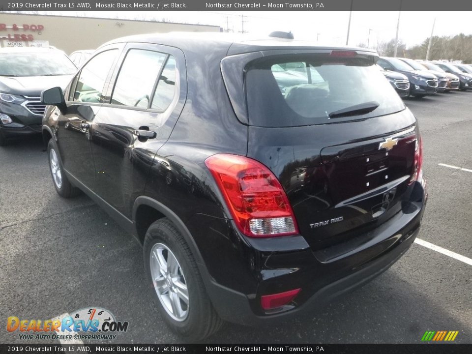 2019 Chevrolet Trax LS AWD Mosaic Black Metallic / Jet Black Photo #3