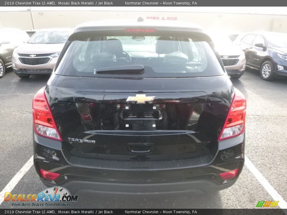 2019 Chevrolet Trax LS AWD Mosaic Black Metallic / Jet Black Photo #4