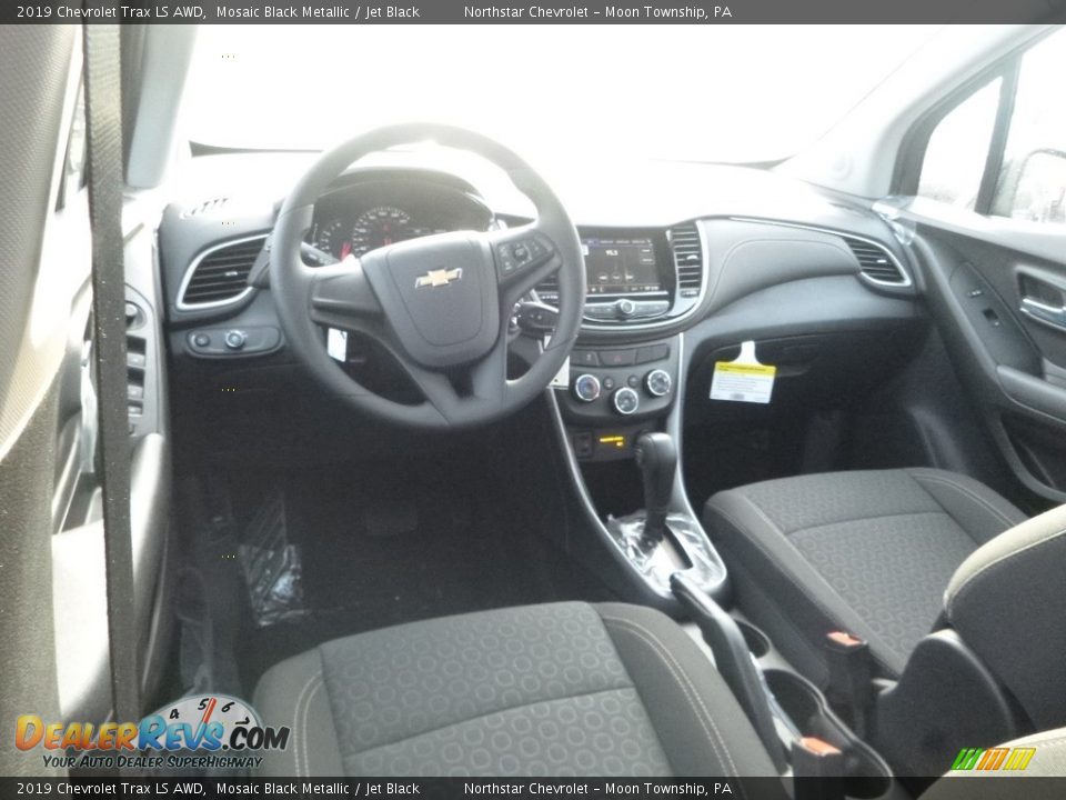 2019 Chevrolet Trax LS AWD Mosaic Black Metallic / Jet Black Photo #13