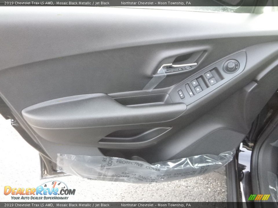 2019 Chevrolet Trax LS AWD Mosaic Black Metallic / Jet Black Photo #14