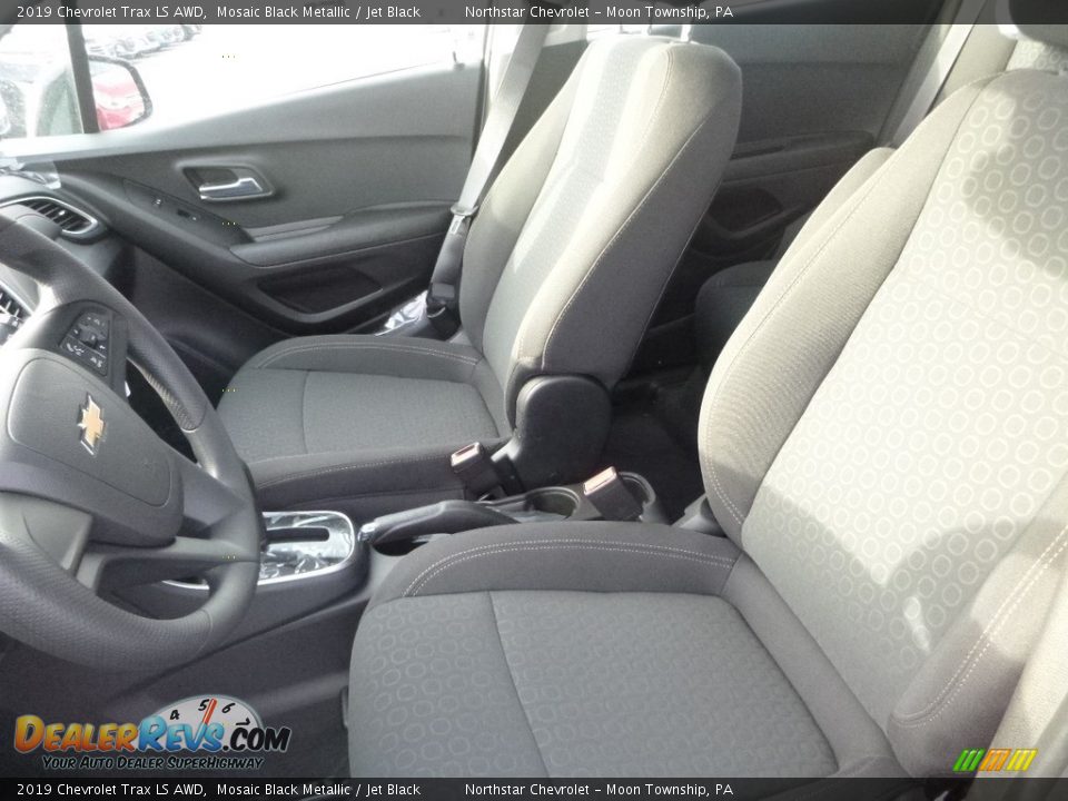 2019 Chevrolet Trax LS AWD Mosaic Black Metallic / Jet Black Photo #15