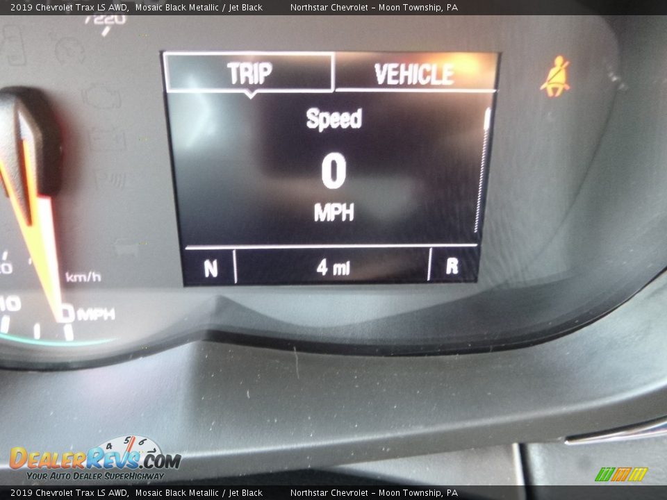 2019 Chevrolet Trax LS AWD Mosaic Black Metallic / Jet Black Photo #20