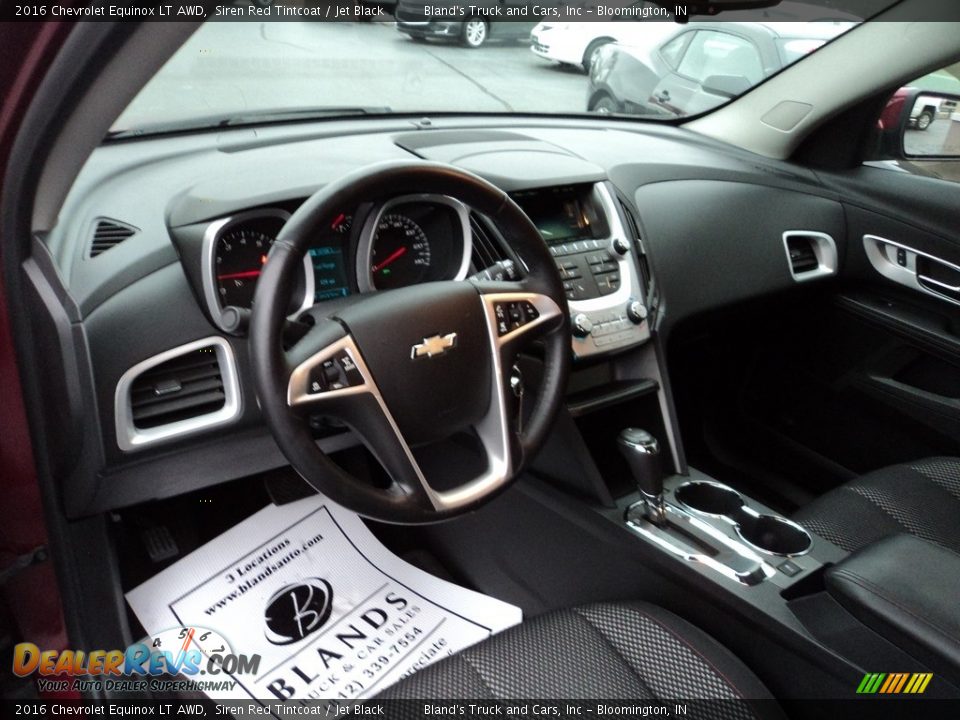2016 Chevrolet Equinox LT AWD Siren Red Tintcoat / Jet Black Photo #6