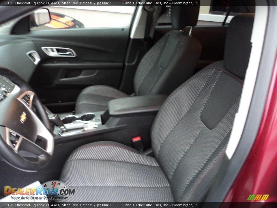 2016 Chevrolet Equinox LT AWD Siren Red Tintcoat / Jet Black Photo #7