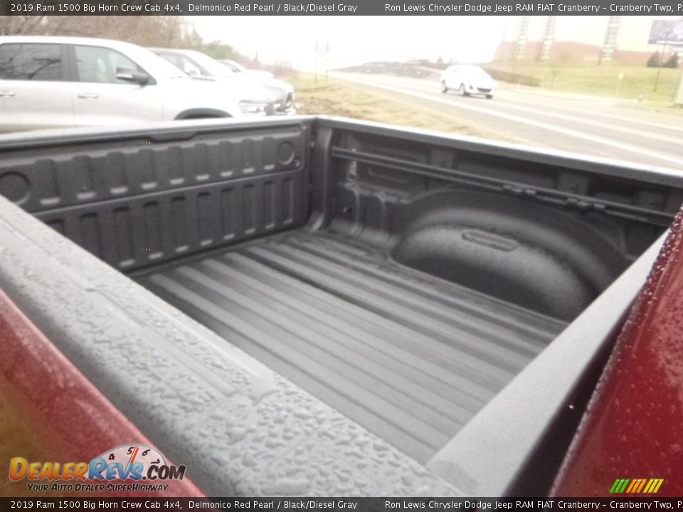2019 Ram 1500 Big Horn Crew Cab 4x4 Delmonico Red Pearl / Black/Diesel Gray Photo #6