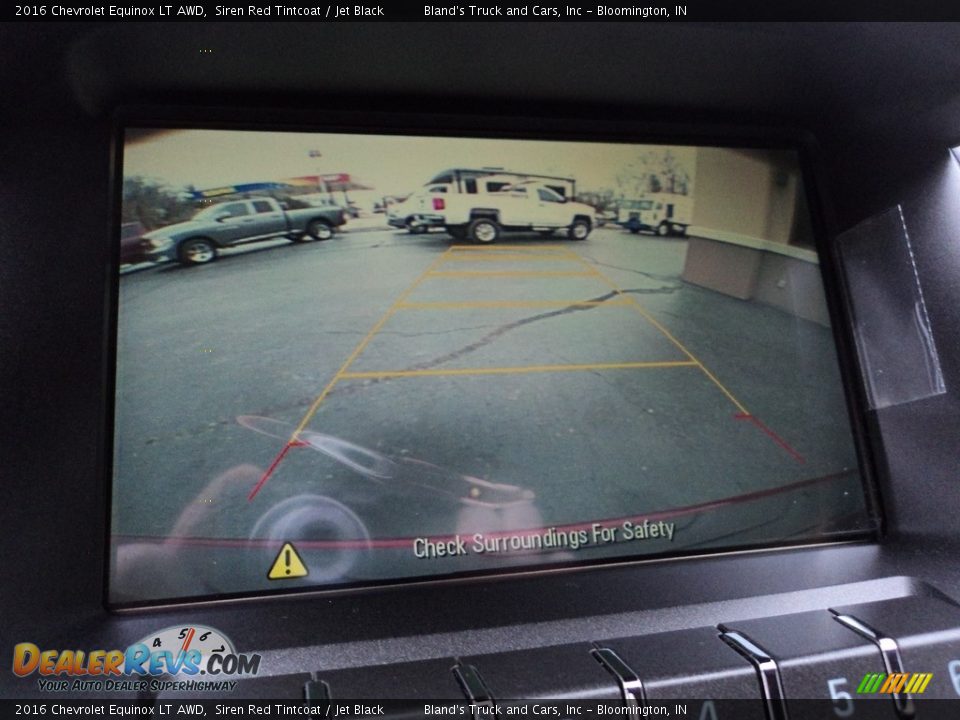 2016 Chevrolet Equinox LT AWD Siren Red Tintcoat / Jet Black Photo #18