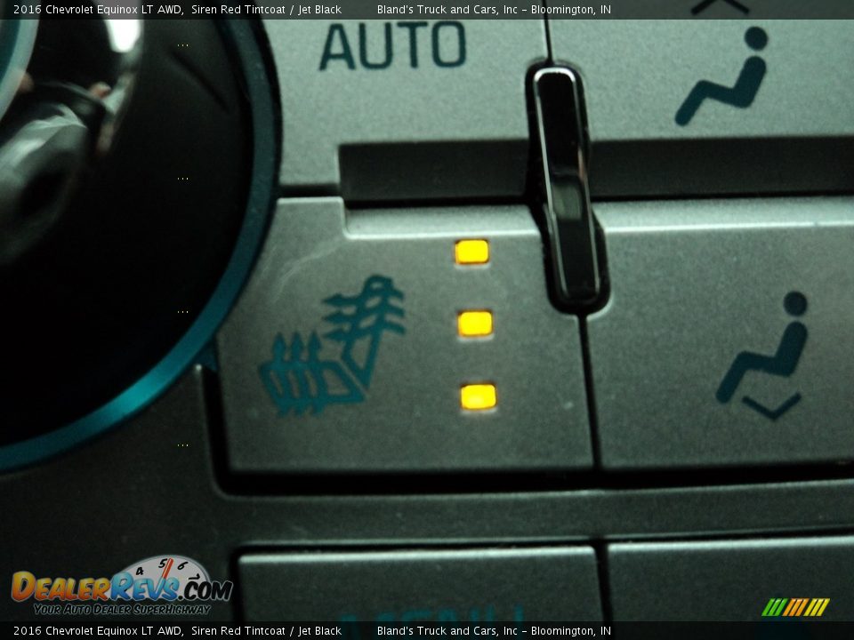 2016 Chevrolet Equinox LT AWD Siren Red Tintcoat / Jet Black Photo #21