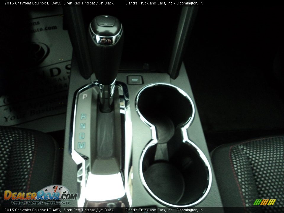 2016 Chevrolet Equinox LT AWD Siren Red Tintcoat / Jet Black Photo #22