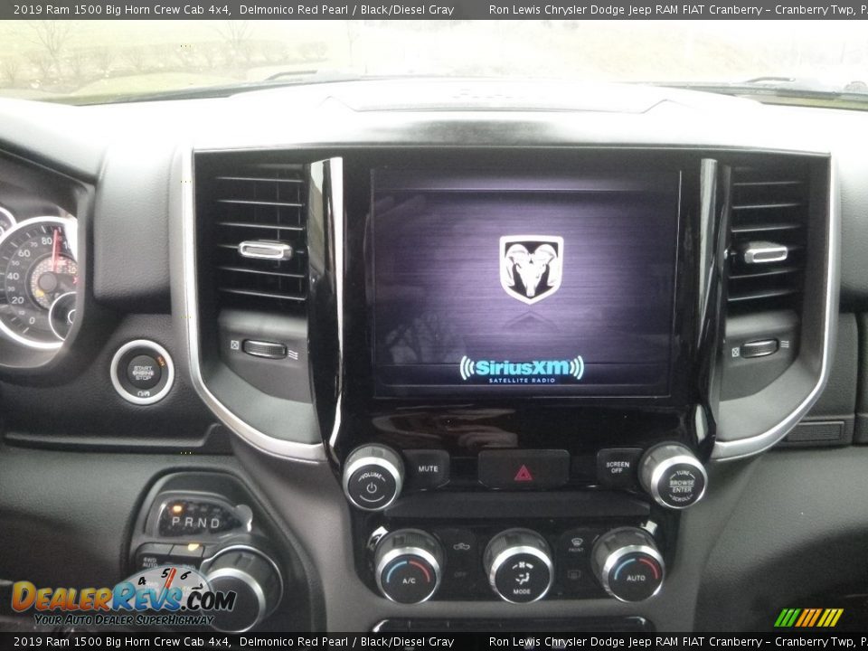 2019 Ram 1500 Big Horn Crew Cab 4x4 Delmonico Red Pearl / Black/Diesel Gray Photo #14