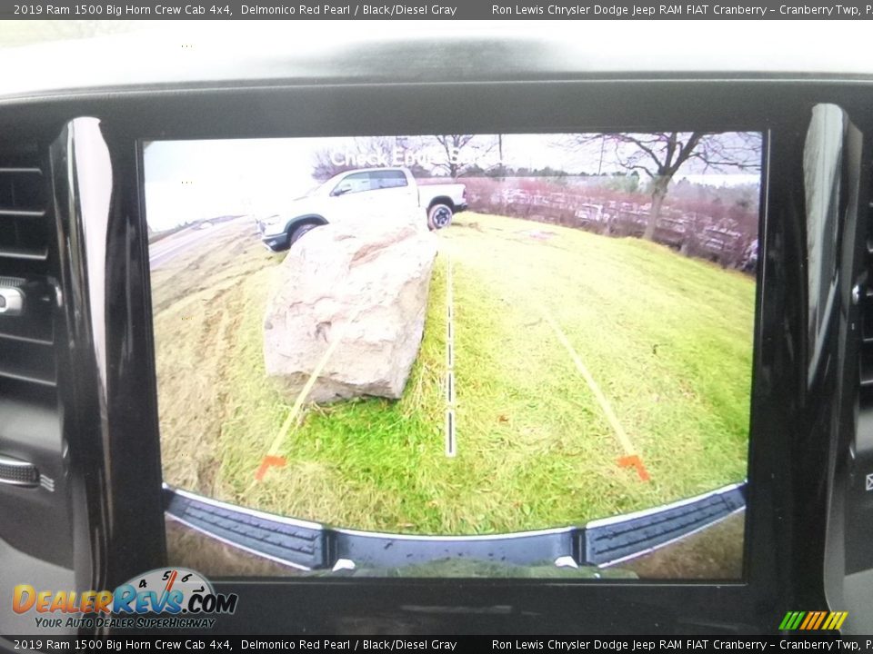 2019 Ram 1500 Big Horn Crew Cab 4x4 Delmonico Red Pearl / Black/Diesel Gray Photo #15