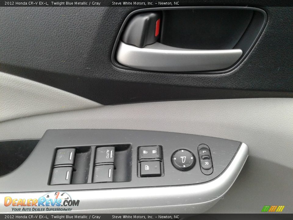 2012 Honda CR-V EX-L Twilight Blue Metallic / Gray Photo #9