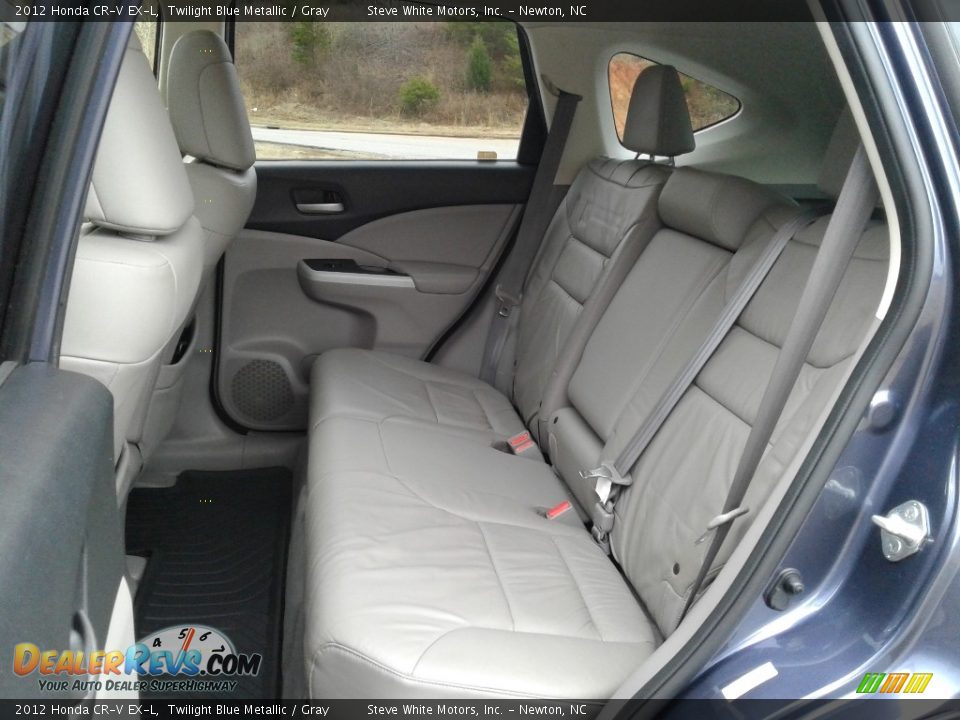 2012 Honda CR-V EX-L Twilight Blue Metallic / Gray Photo #11