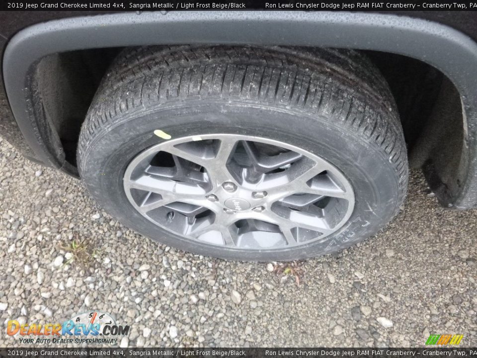 2019 Jeep Grand Cherokee Limited 4x4 Sangria Metallic / Light Frost Beige/Black Photo #2