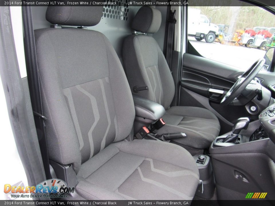 2014 Ford Transit Connect XLT Van Frozen White / Charcoal Black Photo #17