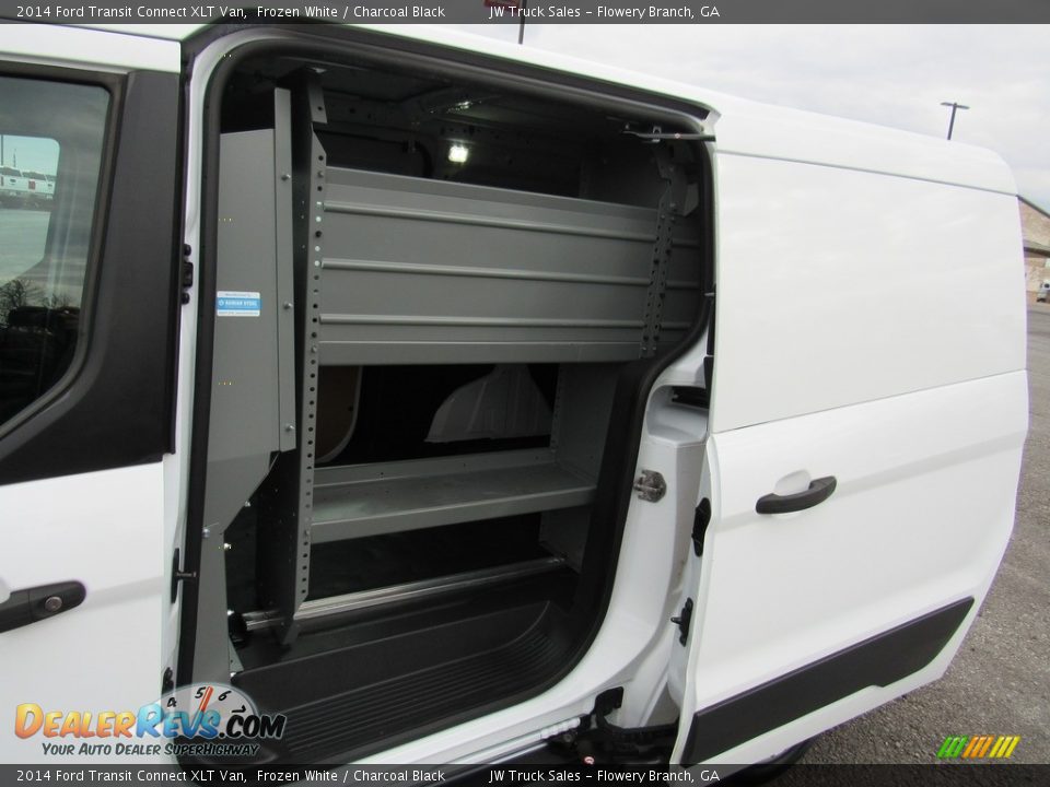 2014 Ford Transit Connect XLT Van Frozen White / Charcoal Black Photo #30