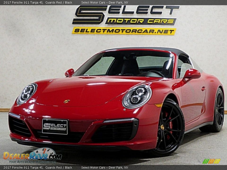 2017 Porsche 911 Targa 4S Guards Red / Black Photo #1