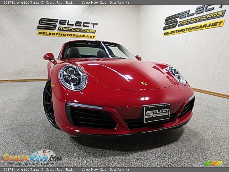 2017 Porsche 911 Targa 4S Guards Red / Black Photo #13