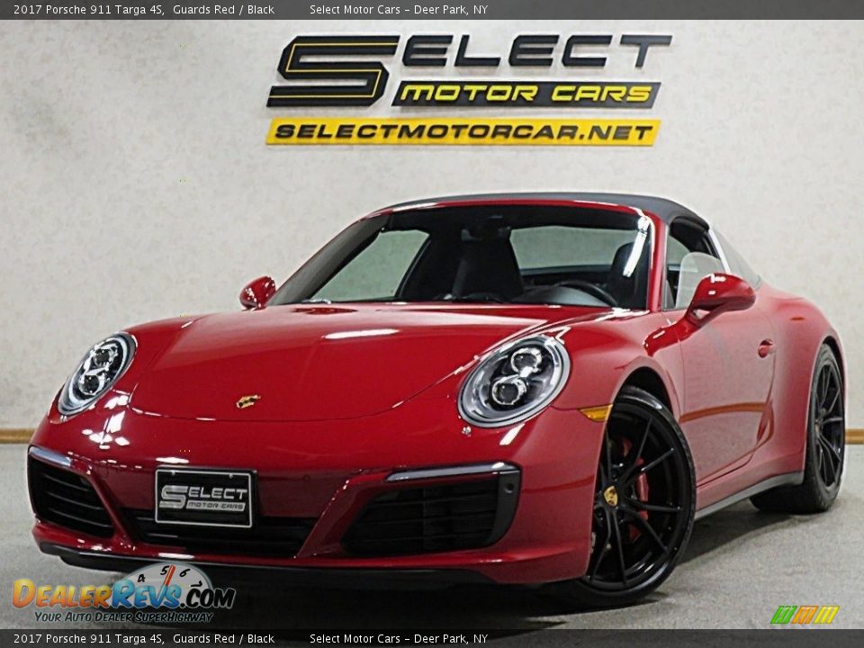 2017 Porsche 911 Targa 4S Guards Red / Black Photo #14