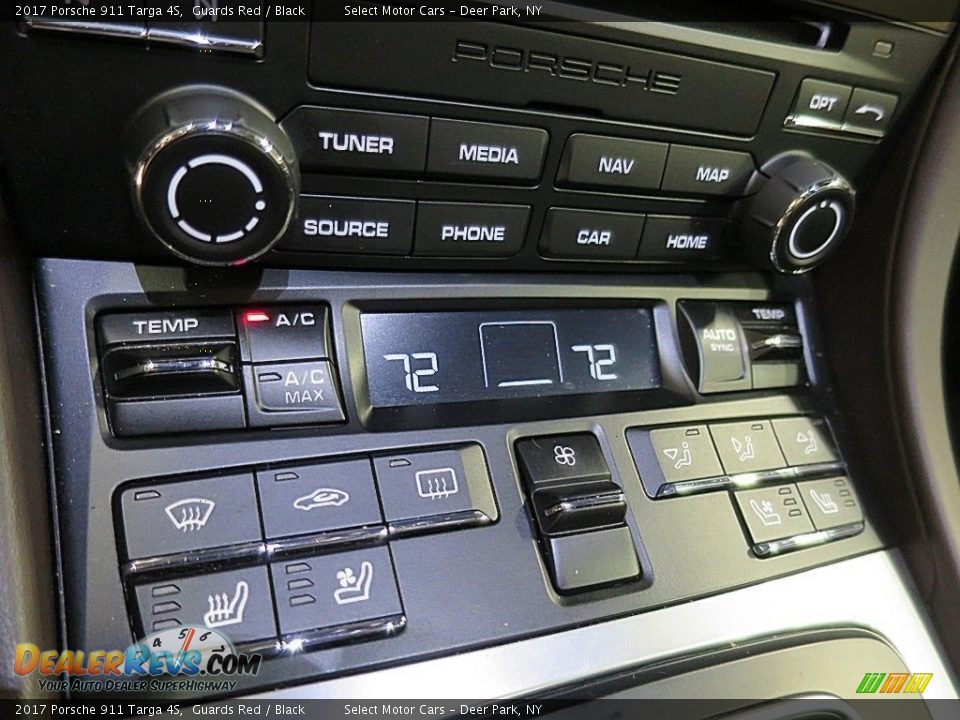 2017 Porsche 911 Targa 4S Guards Red / Black Photo #27