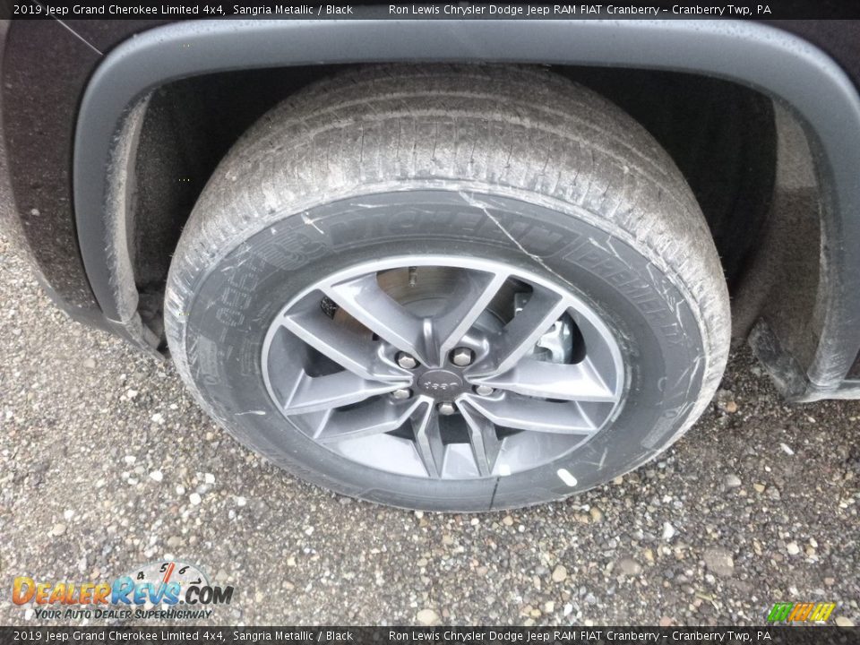 2019 Jeep Grand Cherokee Limited 4x4 Sangria Metallic / Black Photo #2
