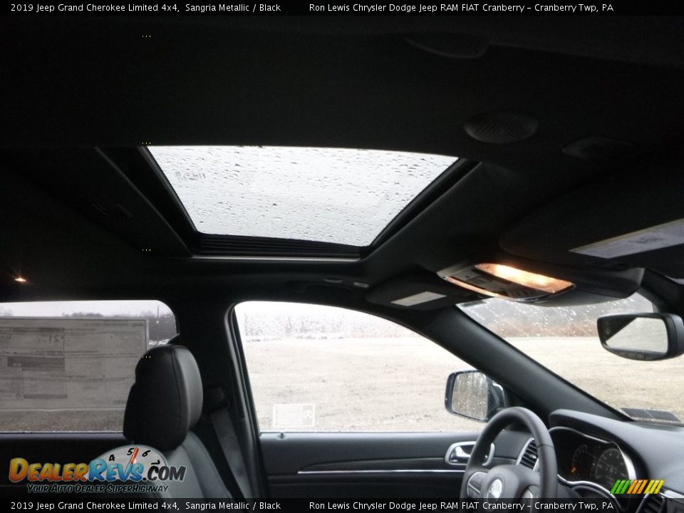 2019 Jeep Grand Cherokee Limited 4x4 Sangria Metallic / Black Photo #12