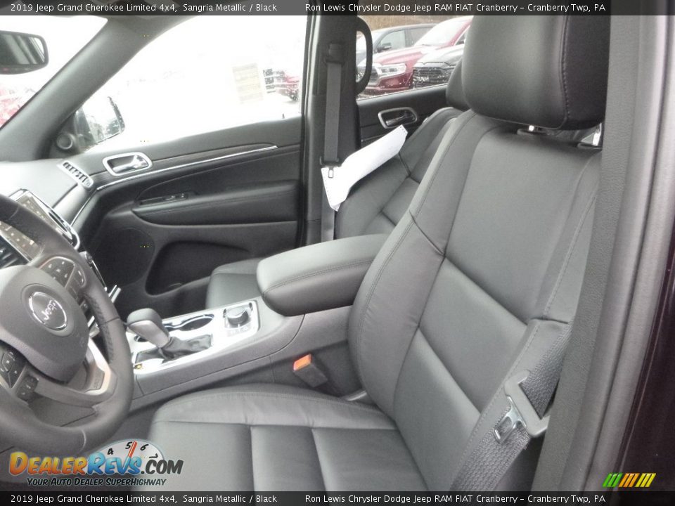 2019 Jeep Grand Cherokee Limited 4x4 Sangria Metallic / Black Photo #13