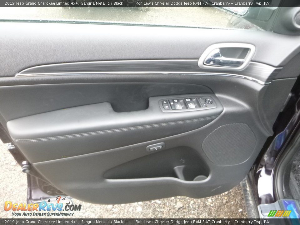 2019 Jeep Grand Cherokee Limited 4x4 Sangria Metallic / Black Photo #14