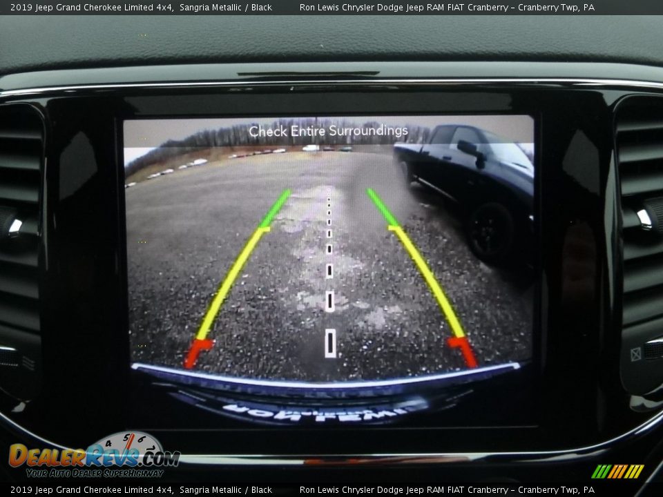 2019 Jeep Grand Cherokee Limited 4x4 Sangria Metallic / Black Photo #18