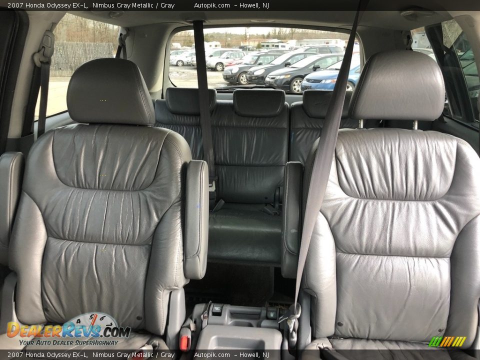 2007 Honda Odyssey EX-L Nimbus Gray Metallic / Gray Photo #12