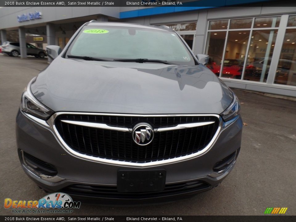 2018 Buick Enclave Essence AWD Satin Steel Metallic / Shale Photo #2
