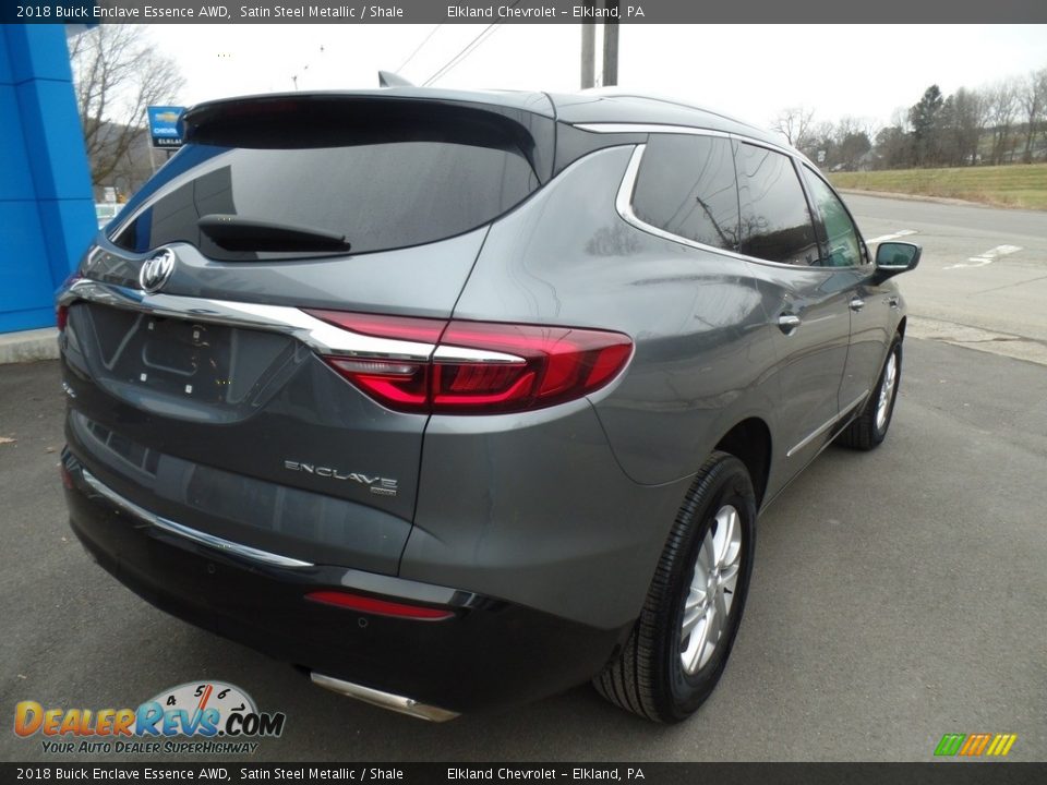 2018 Buick Enclave Essence AWD Satin Steel Metallic / Shale Photo #5