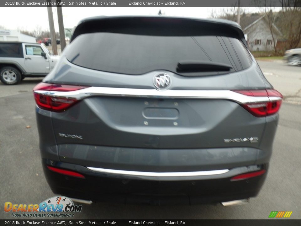 2018 Buick Enclave Essence AWD Satin Steel Metallic / Shale Photo #6