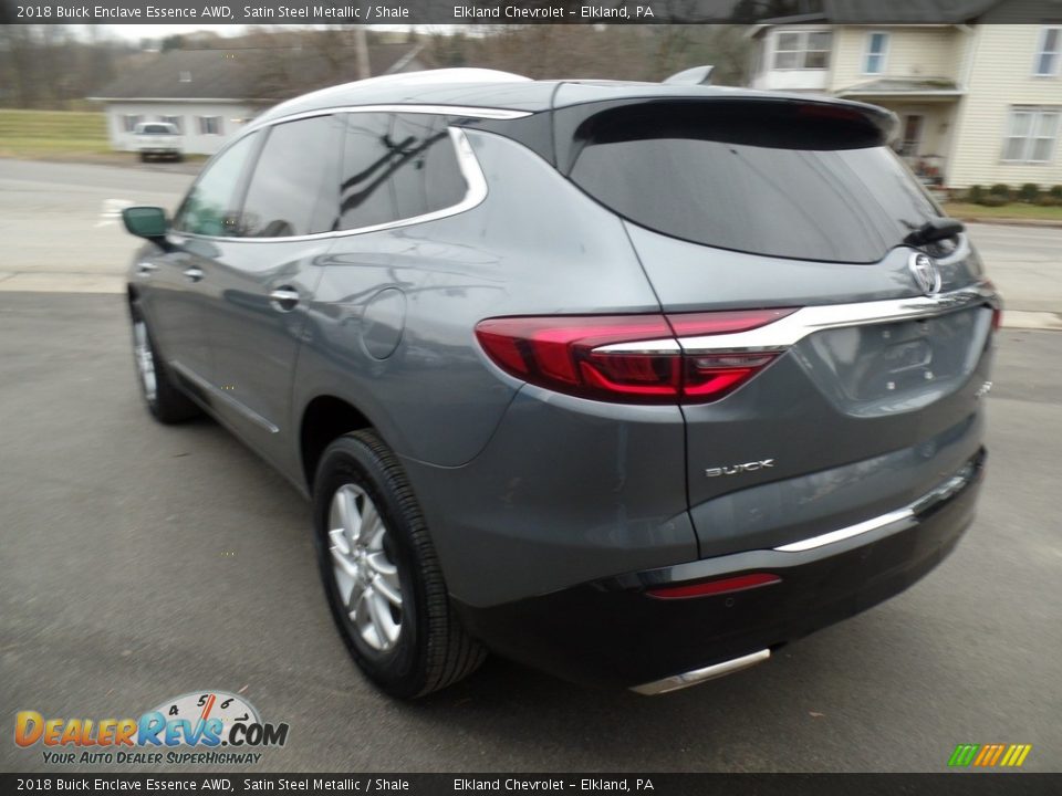 2018 Buick Enclave Essence AWD Satin Steel Metallic / Shale Photo #7