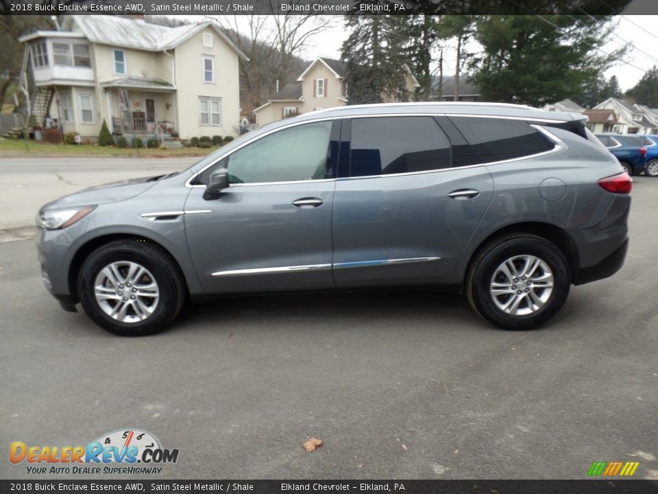 2018 Buick Enclave Essence AWD Satin Steel Metallic / Shale Photo #8