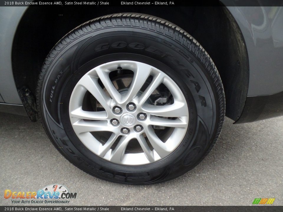 2018 Buick Enclave Essence AWD Satin Steel Metallic / Shale Photo #9
