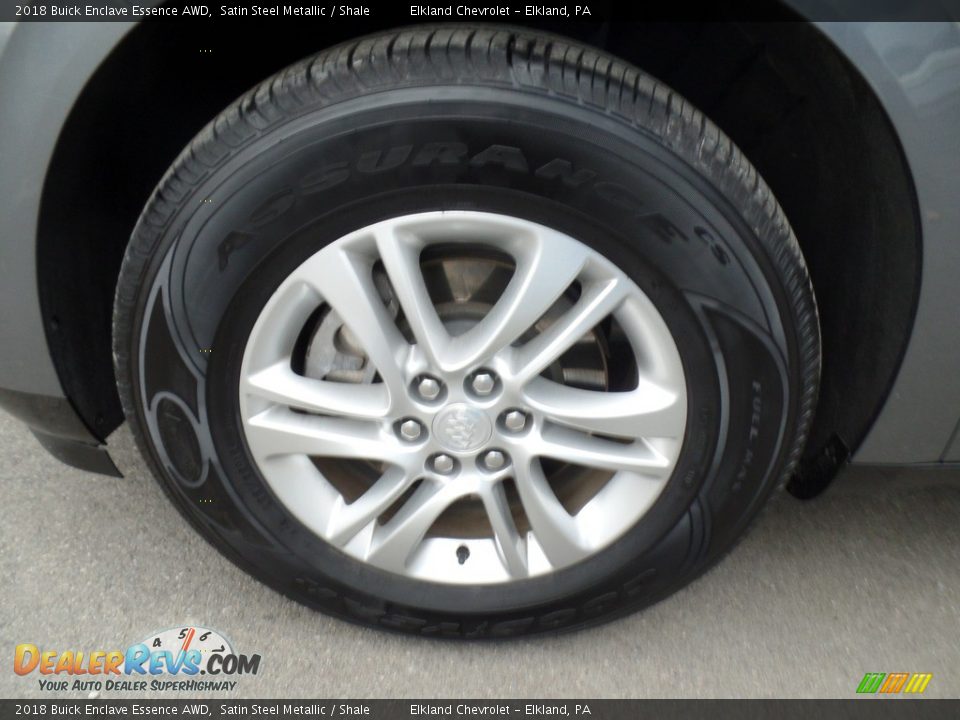2018 Buick Enclave Essence AWD Satin Steel Metallic / Shale Photo #10