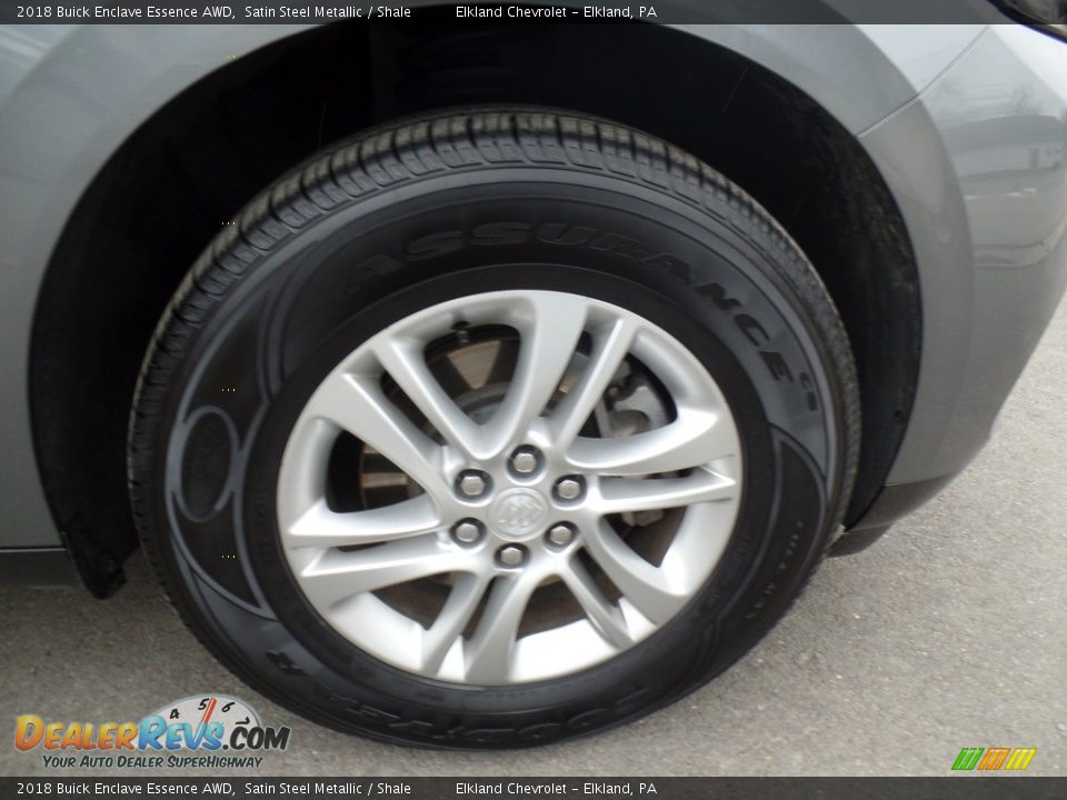 2018 Buick Enclave Essence AWD Satin Steel Metallic / Shale Photo #11