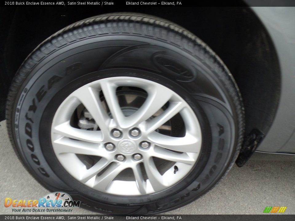 2018 Buick Enclave Essence AWD Satin Steel Metallic / Shale Photo #12