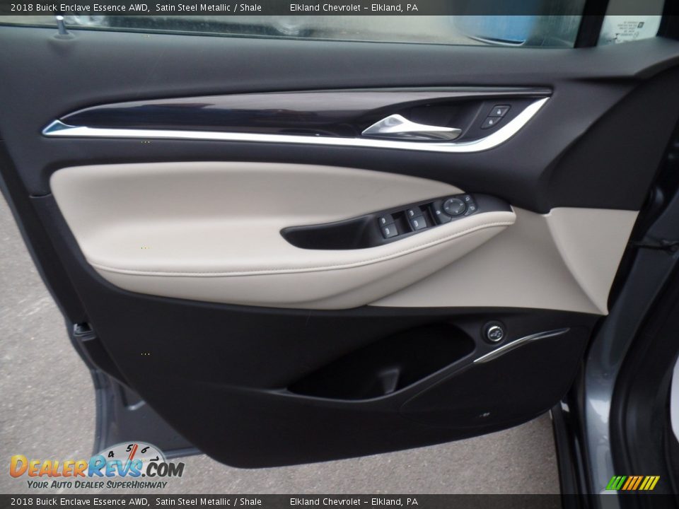 2018 Buick Enclave Essence AWD Satin Steel Metallic / Shale Photo #14